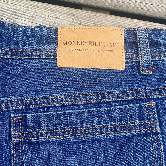 Monkey Ride Jeans NWT! High-Rise Carpenter Dad Jeans - Picture 14 of 14